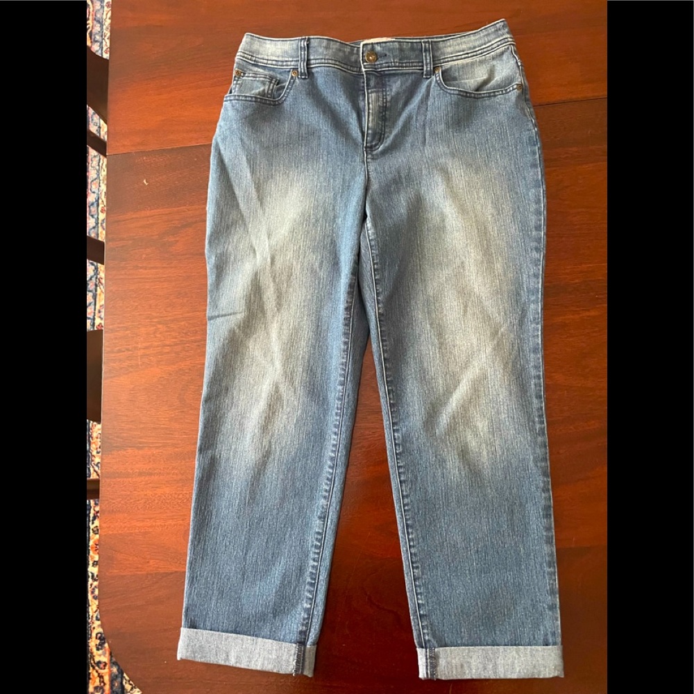 Chico’s Size 1 Cropped Jeans